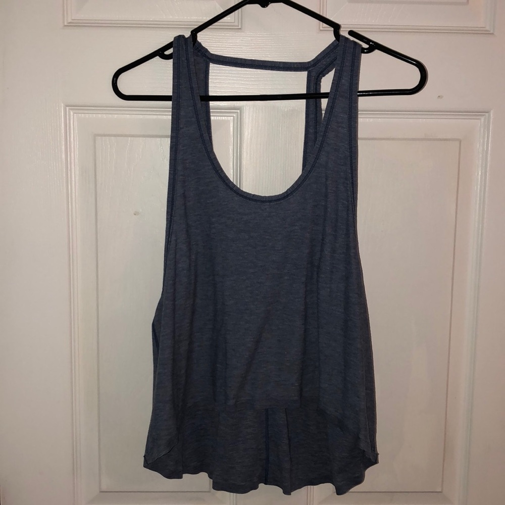 Lululemon high-low cropped tank